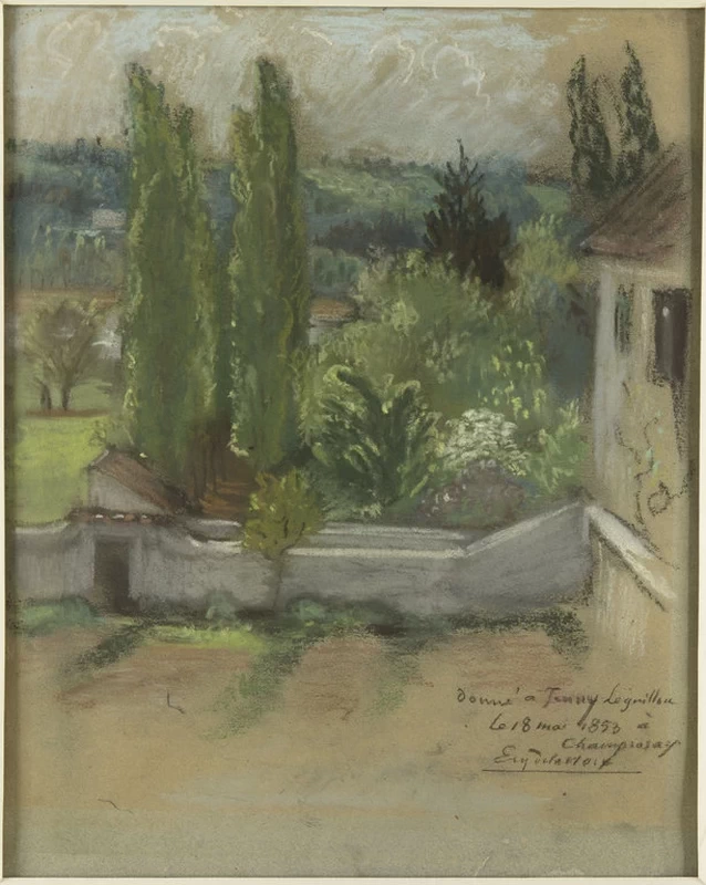 Giardino di casa - Museo del Louvre, Parigi
